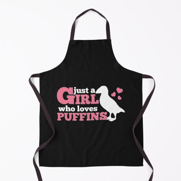 Item preview, Just Girl Loves Puffin Gift Premium designed and sold by KIINcreations.