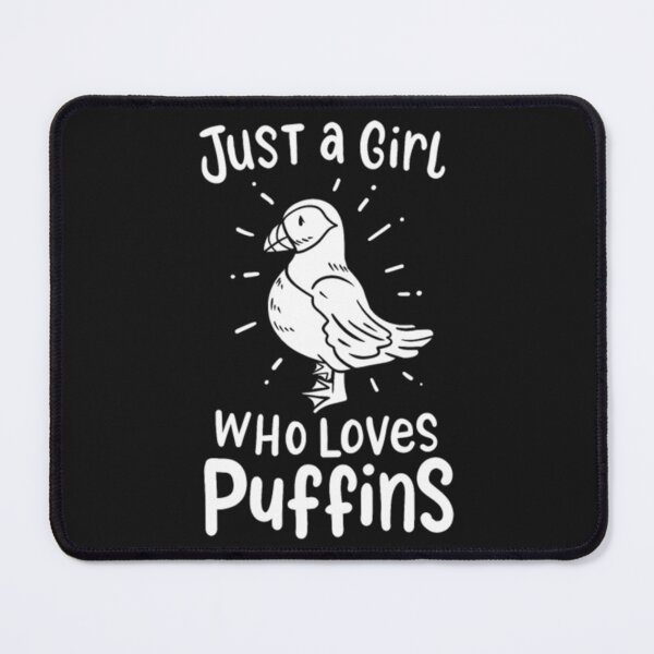 Item preview, Just Girl Who loves Puffin Bird Fitted V-Neck  designed and sold by KIINcreations.