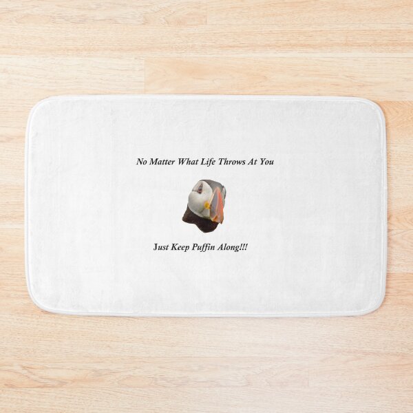 Item preview, Just Keep Puffin    designed and sold by KIINcreations.