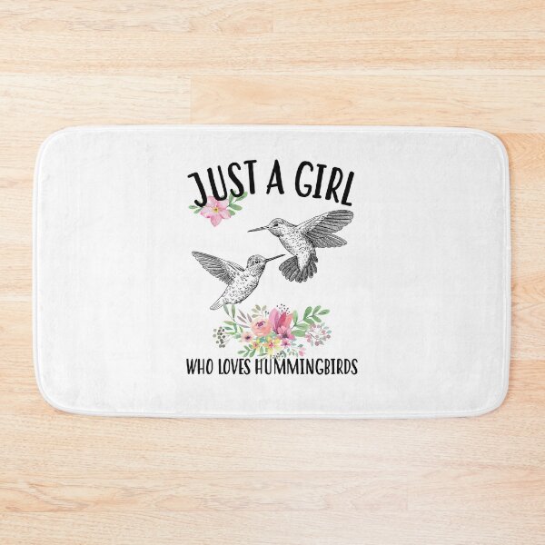 Item preview, Just a girl who loves hummingbirds designed and sold by LeesePink.