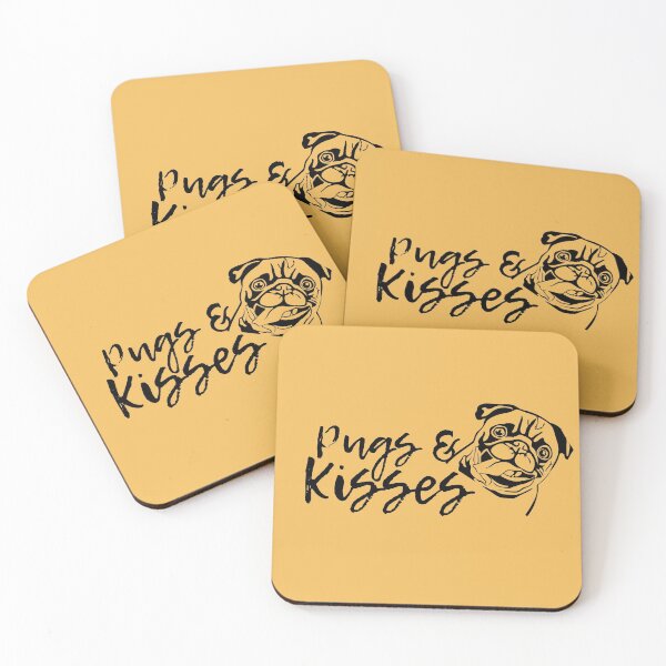 Item preview, Pugs and Kisses designed and sold by ArtofMac.