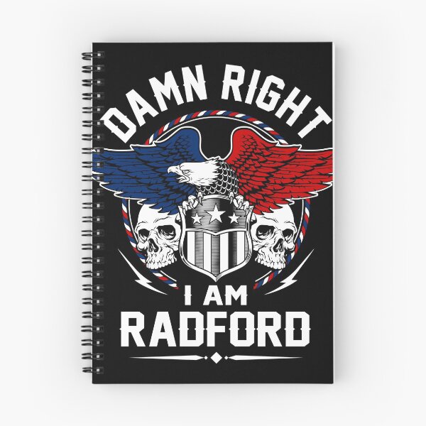 Item preview, Radford Name T Shirt - Damn Right I Am Radford Gift Item Tee designed and sold by artiagasonya.