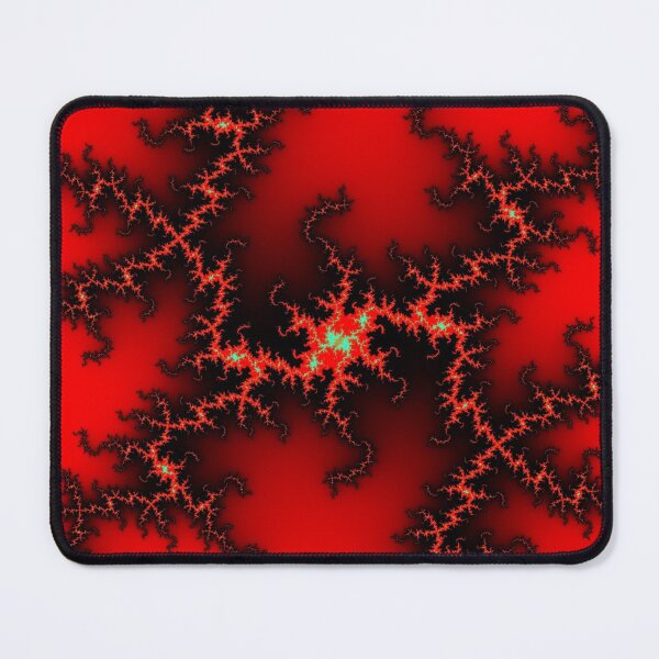 Item preview, Electric Glowing Julia Fractal designed and sold by magnetite360.