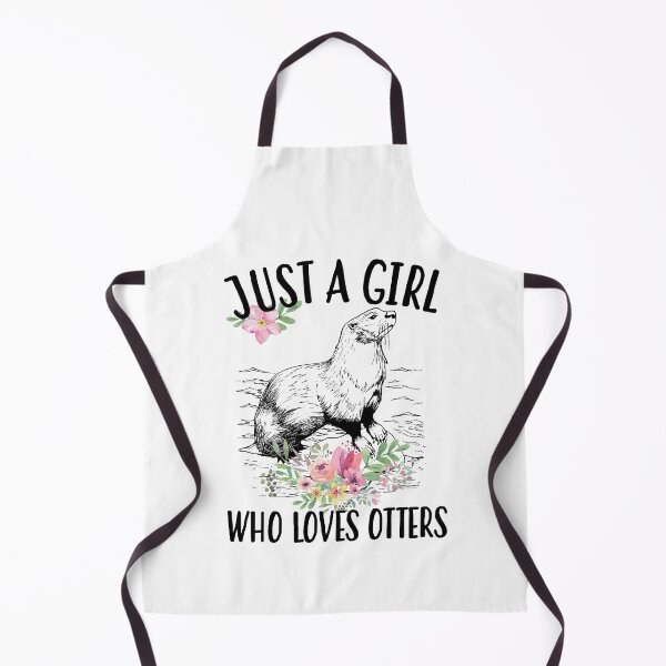 Item preview, Just a girl who loves otters designed and sold by LeesePink.