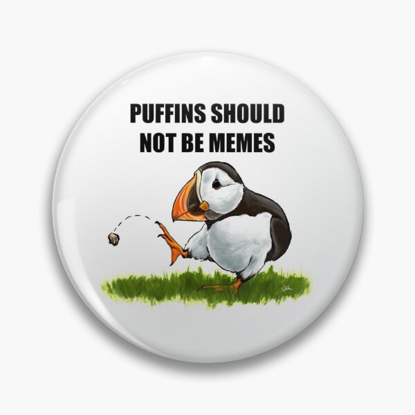 Item preview, Unpopular Opinion Puffin Meme   designed and sold by KIINcreations.