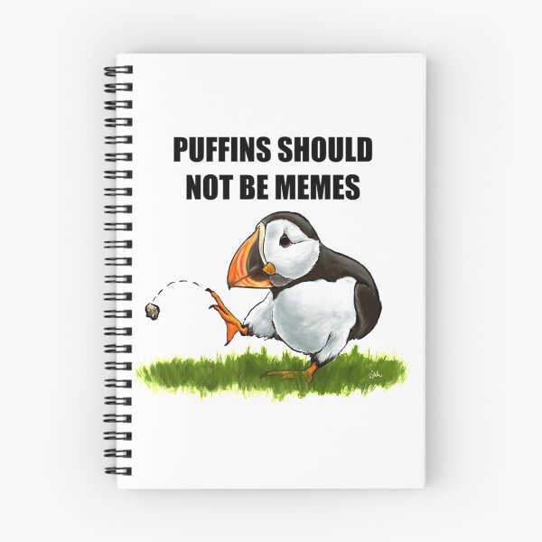 Item preview, Unpopular Opinion Puffin Meme   designed and sold by KIINcreations.