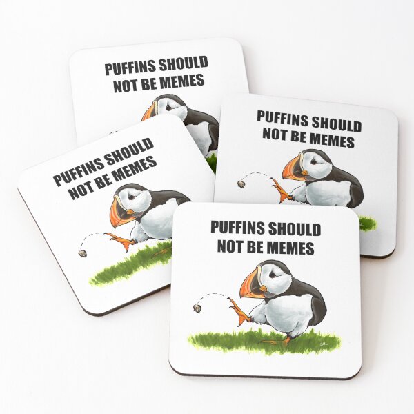 Item preview, Unpopular Opinion Puffin Meme   designed and sold by KIINcreations.