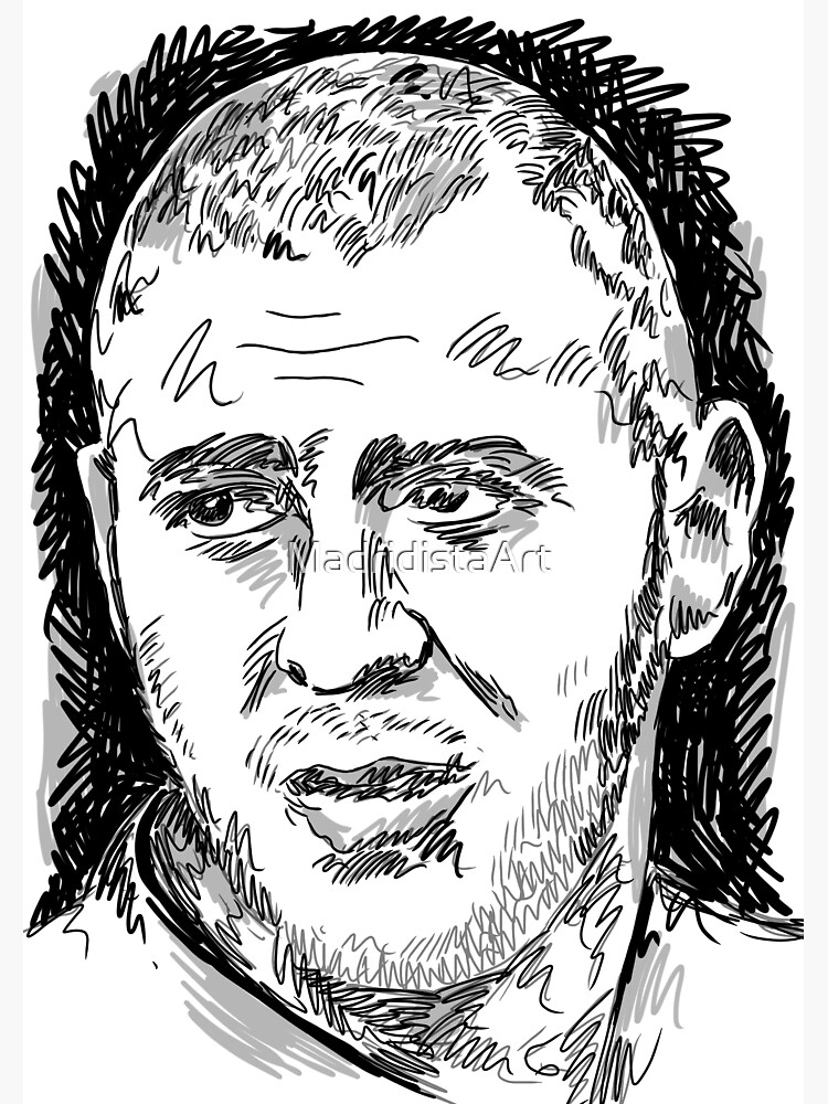 Benzema Drawing : Karim Benzema Greeting Card By Palomedridista