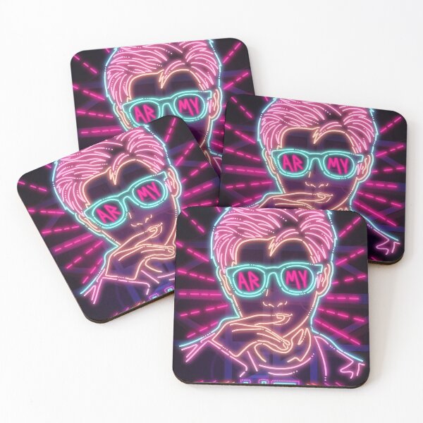Item preview, The Leader Kpop Neon Art designed and sold by Vectorheroes.