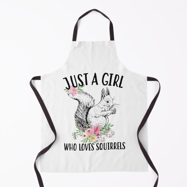 Item preview, Just a girl who loves squirrels designed and sold by LeesePink.