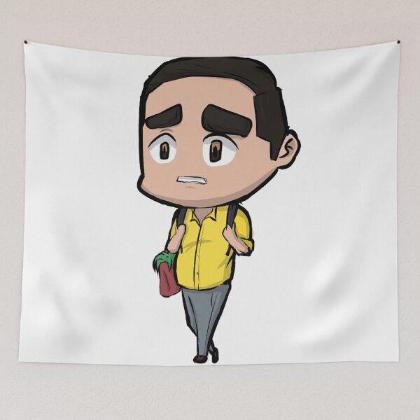 Item preview, Animation Vector A man walking worriedly with a bag on his shoulder designed and sold by agungpermana.