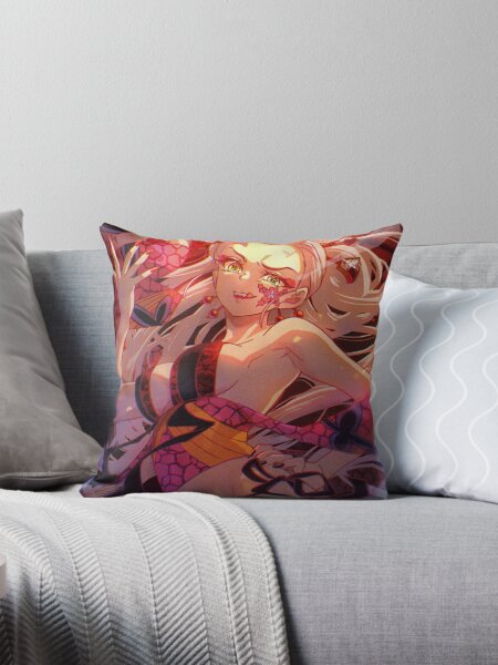 Demon Slayer Daki Pillows Cushions for Sale Redbubble