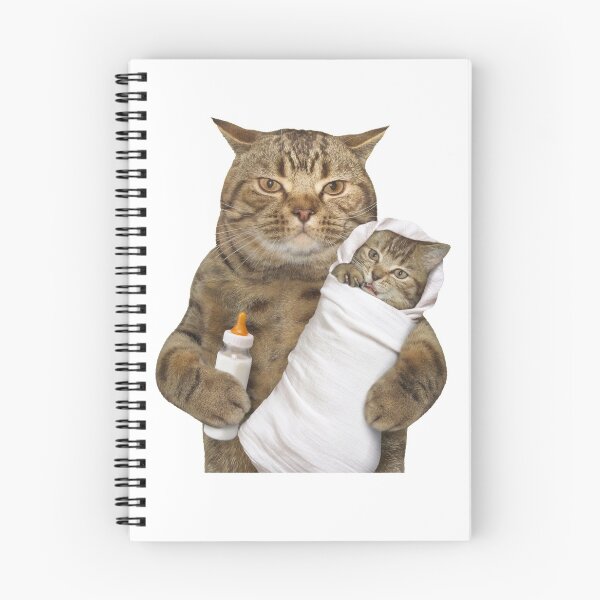 Item preview, cat and baby designed and sold by wadadli68.