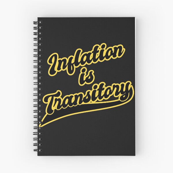 Item preview, Inflation Is Transitory - Economics Sports Text Big, Yellow Black designed and sold by Chubuter.
