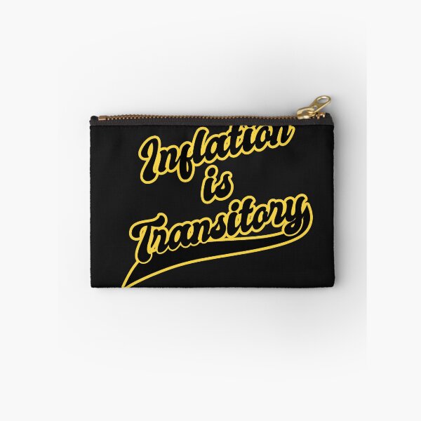 Item preview, Inflation Is Transitory - Economics Sports Text Big, Yellow Black designed and sold by Chubuter.