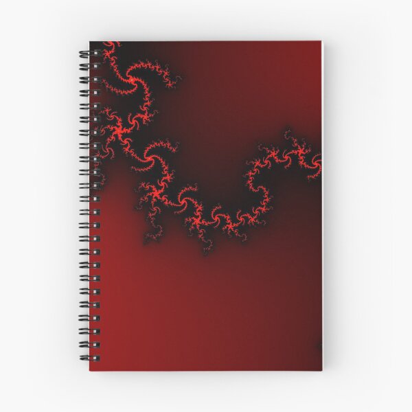 Item preview, Neon Red Spiral Fractal  designed and sold by magnetite360.