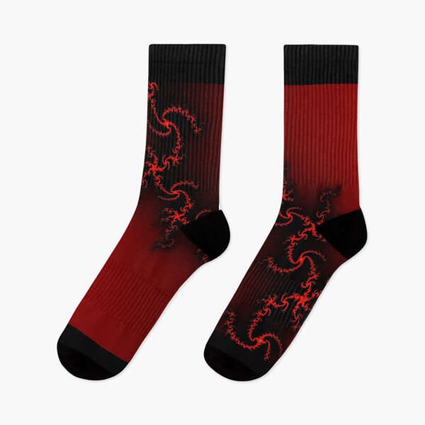 Item preview, Neon Red Spiral Fractal  designed and sold by magnetite360.