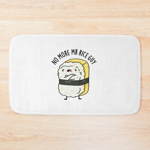 Item preview, No More Mr Rice Guy Funny Sushi Puns  designed and sold by punnybone.