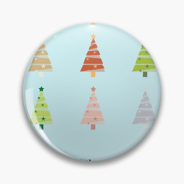Item preview, Colorful Festive Xmas Trees designed and sold by ElPatron258366.