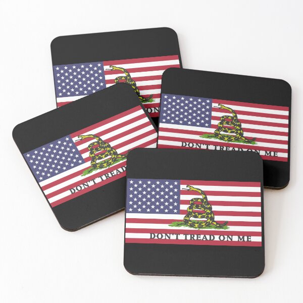 Item preview, Don't Tread On Me - United States of America Flag designed and sold by RENAGADE4LYF.