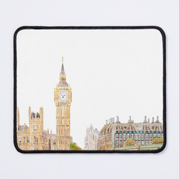 Item preview, hand painted Big Ben and Westminster palace watercolor  designed and sold by SelenePaintings .