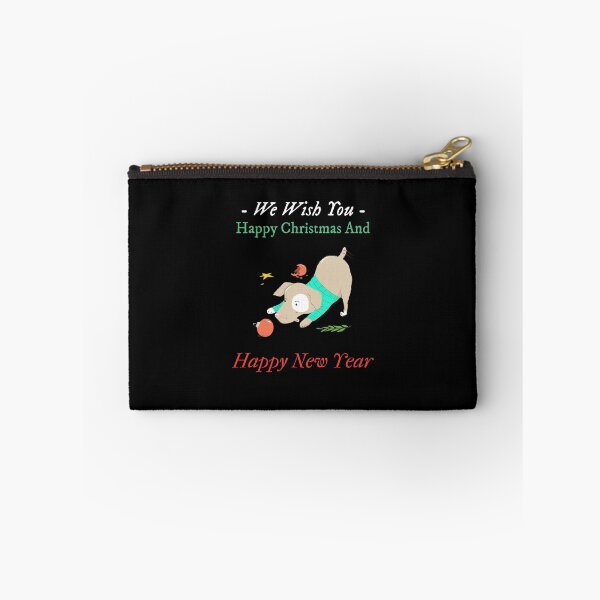Item preview, We Wish You Happy Christmas And Happy New Year - Second Cute Christmas Pet | Merry Christmas designed and sold by Polariszero.