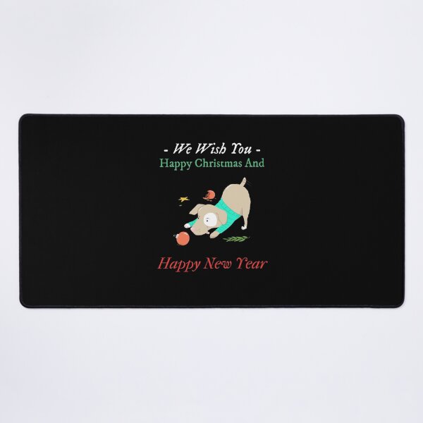 Item preview, We Wish You Happy Christmas And Happy New Year - Second Cute Christmas Pet | Merry Christmas designed and sold by Polariszero.
