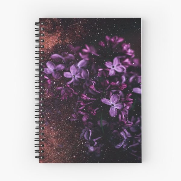 Item preview, Glittering Midnight Purple Flowers  designed and sold by Simi2020.