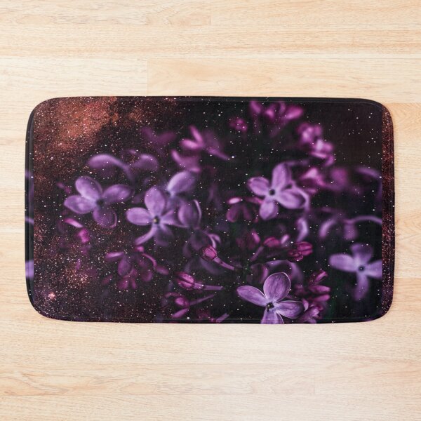 Item preview, Glittering Midnight Purple Flowers  designed and sold by Simi2020.
