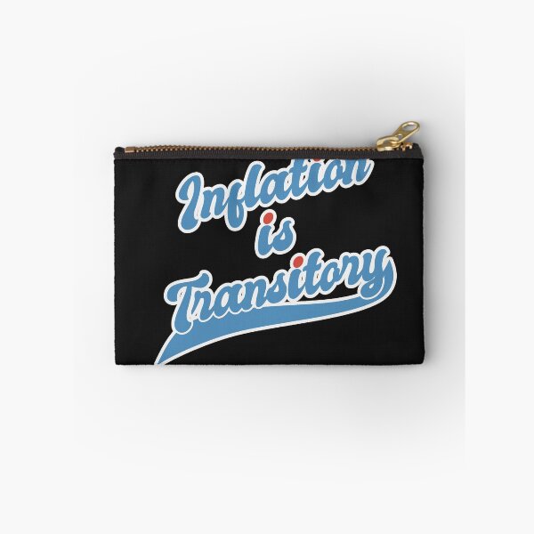 Item preview, Inflation Is Transitory - Economics Sports Text Big, Red Blue and White designed and sold by Chubuter.
