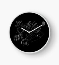 Epic Star Wars Space Battle Death Star Clock