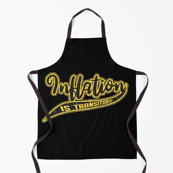 Item preview, Inflation Is Transitory - Economics Sports Text, Yellow Black designed and sold by Chubuter.