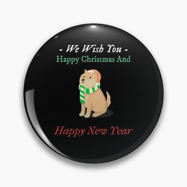 Item preview, We Wish You Happy Christmas And Happy New Year - Third Cute Christmas Doge | Merry Christmas designed and sold by Polariszero.