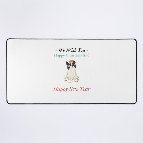 Item preview, We Wish You Happy Christmas And Happy New Year - Fourth Cute Christmas Pet | Merry Christmas designed and sold by Polariszero.
