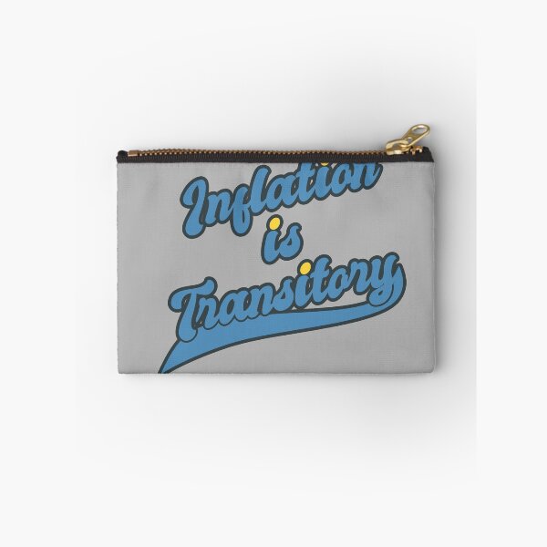Item preview, Inflation Is Transitory - Economics Sports Text Big, Blue and Yellow designed and sold by Chubuter.