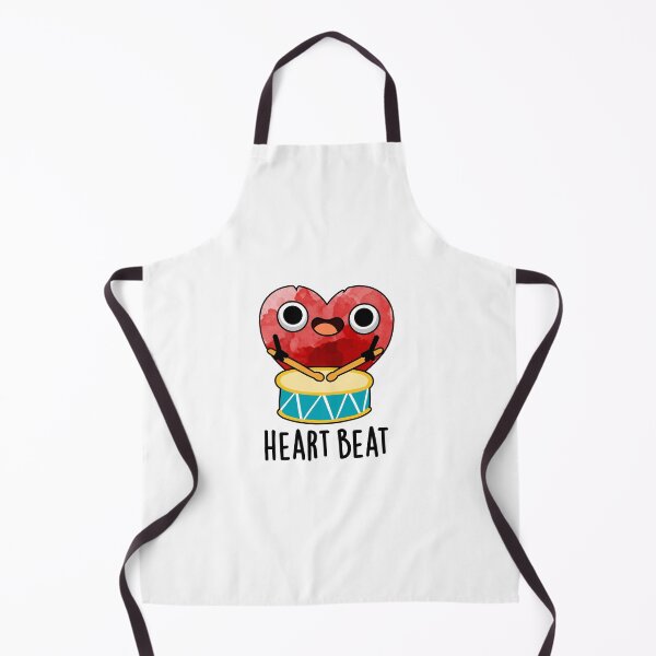 Item preview, Heart Beat Funny Drummer Puns  designed and sold by punnybone.