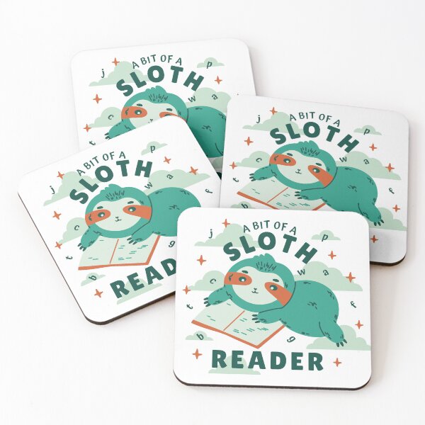 Item preview, A Bit Of A Sloth Reader designed and sold by Floomart.
