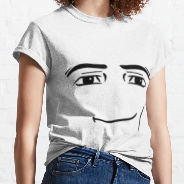 Roblox Man Face T-Shirts for Sale