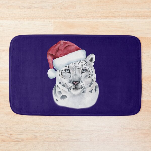 Item preview, Snow Leopard Christmas gift  designed and sold by BRtisticDesigns.