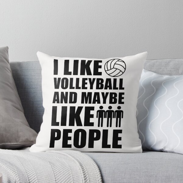 Item preview, I like volleyball and maybe 3 people designed and sold by REApparelCo.