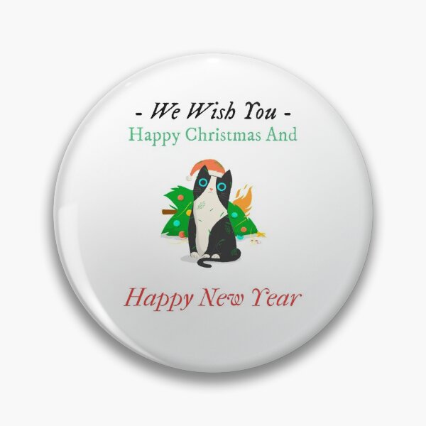 Item preview, We Wish You Happy Christmas And Happy New Year - Fifth Cute Christmas Pet | Merry Christmas designed and sold by Polariszero.