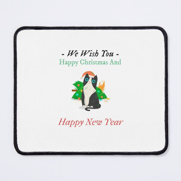 Item preview, We Wish You Happy Christmas And Happy New Year - Fifth Cute Christmas Pet | Merry Christmas designed and sold by Polariszero.