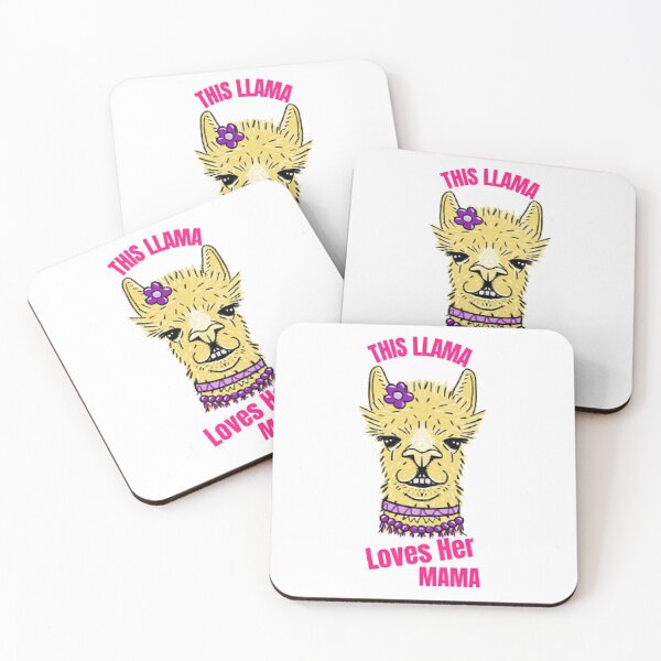 Item preview, This Llama, Loves Her Mama - Best Mom Ever Apparel and Decor. designed and sold by lduke47.