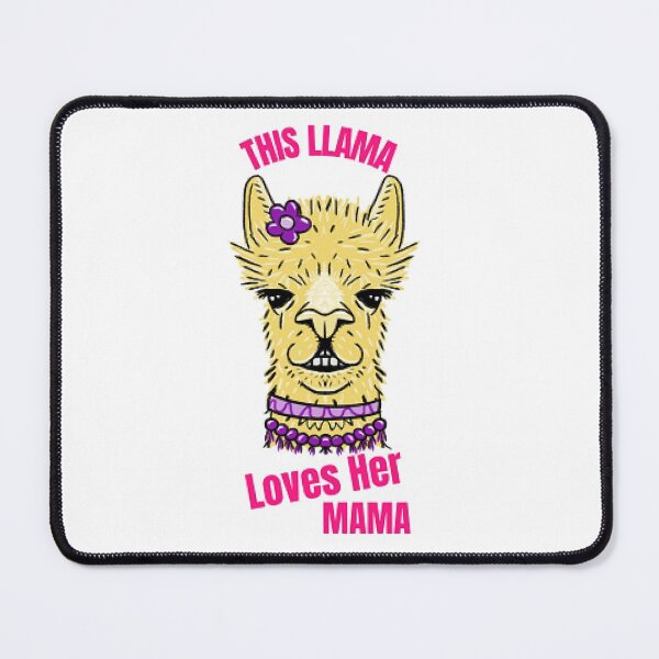 Item preview, This Llama, Loves Her Mama - Best Mom Ever Apparel and Decor. designed and sold by lduke47.