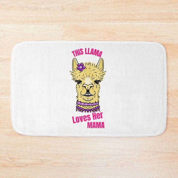 Item preview, This Llama, Loves Her Mama - Best Mom Ever Apparel and Decor. designed and sold by lduke47.