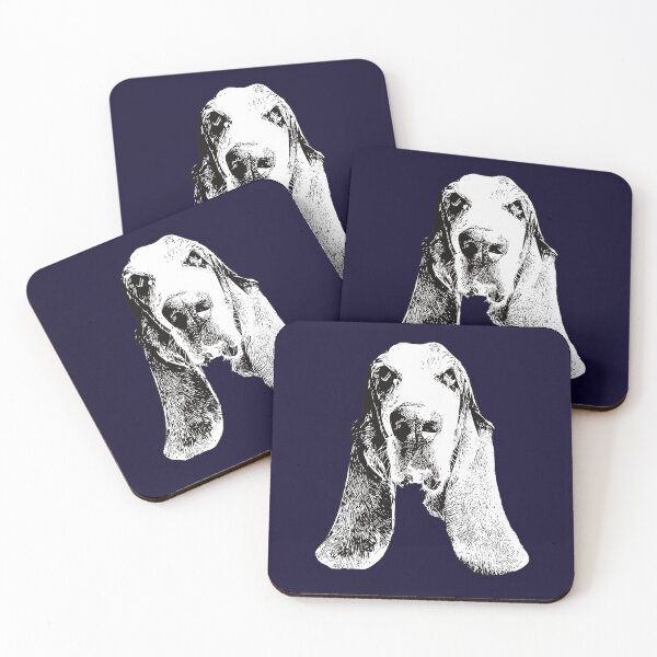 Aperçu de l'œuvre Basset Hound - Basset Christmas Gifts créée et vendue par DoggyStyles.