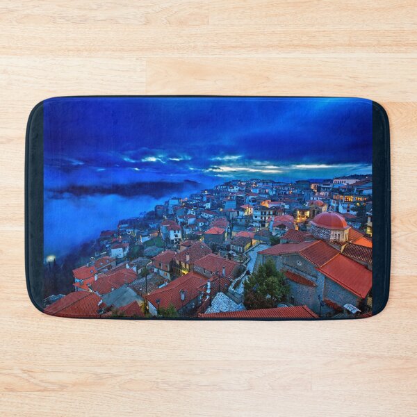 Item preview, Night falling in Arachova designed and sold by Hercules Milas.