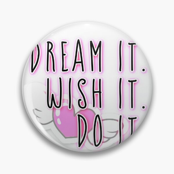 Wish List Pins and Buttons for Sale