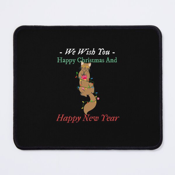 Item preview, We Wish You Happy Christmas And Happy New Year - Sixth Cute Christmas Pet | Merry Christmas designed and sold by Polariszero.