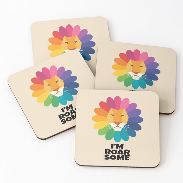 Item preview, I'm Roarsome Colorful Lion designed and sold by KewaleeTee.